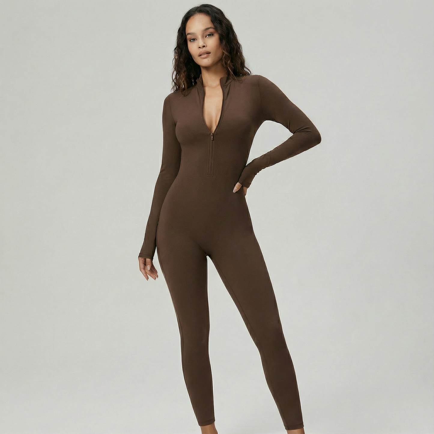 ESSENTIAL JUMPSUIT - LONG SLEEVE