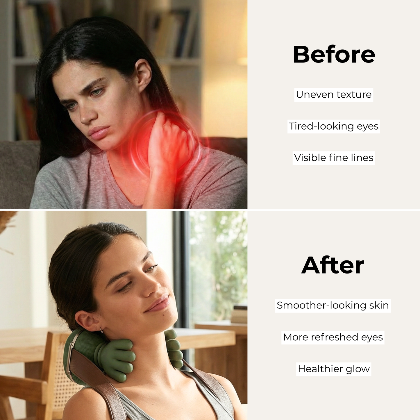 Palmix - Heated Neck & Back Massager