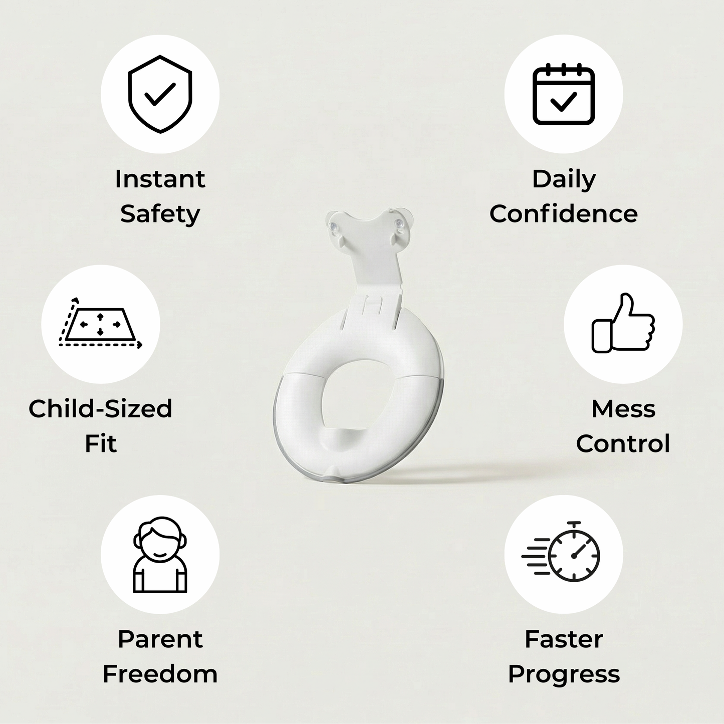 FlipSit - Portable Foldable Toilet Seat for Toddlers