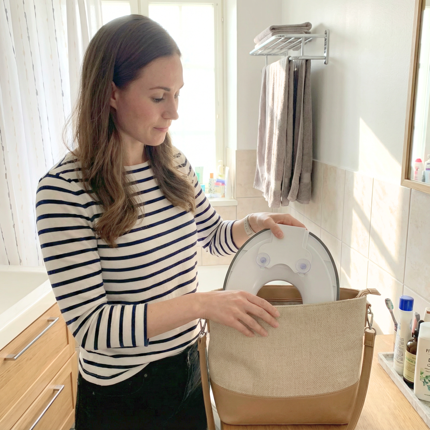 FlipSit - Portable Foldable Toilet Seat for Toddlers